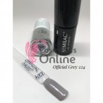 Oja UV Semilac 224 gri Official Grey 7 ml